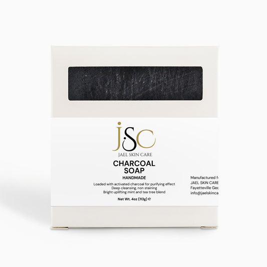 Charcoal Soap- powerful purification without any risk of staining your skin